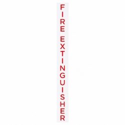 CATO CL-412 Fire Extinguisher Decal