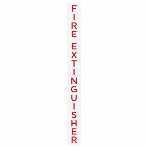 CATO CL-412 Fire Extinguisher Decal
