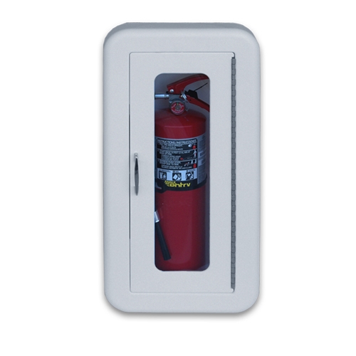 Semi Recessed Fire Extinguisher Cabinet