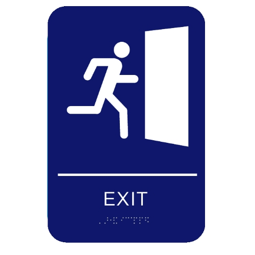California Exit - Blue