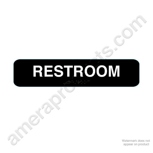 California Restroom - Black