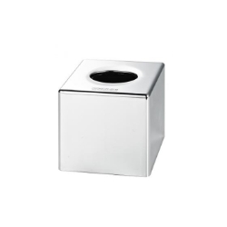 Chrome Tissue Box Cover