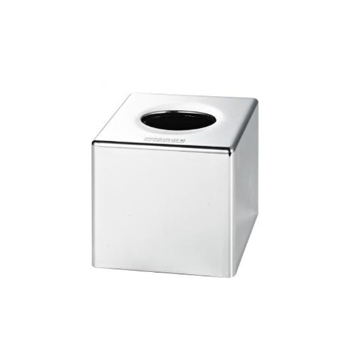 Chrome Tissue Box Cover