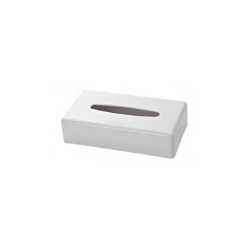 White Tissue Box Cover