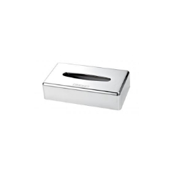 Chrome Tissue Box Cover