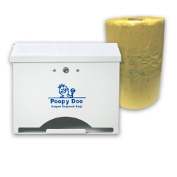 Poopy Doo® Diaper Disposal Bag Dispenser w/ 400 Bags