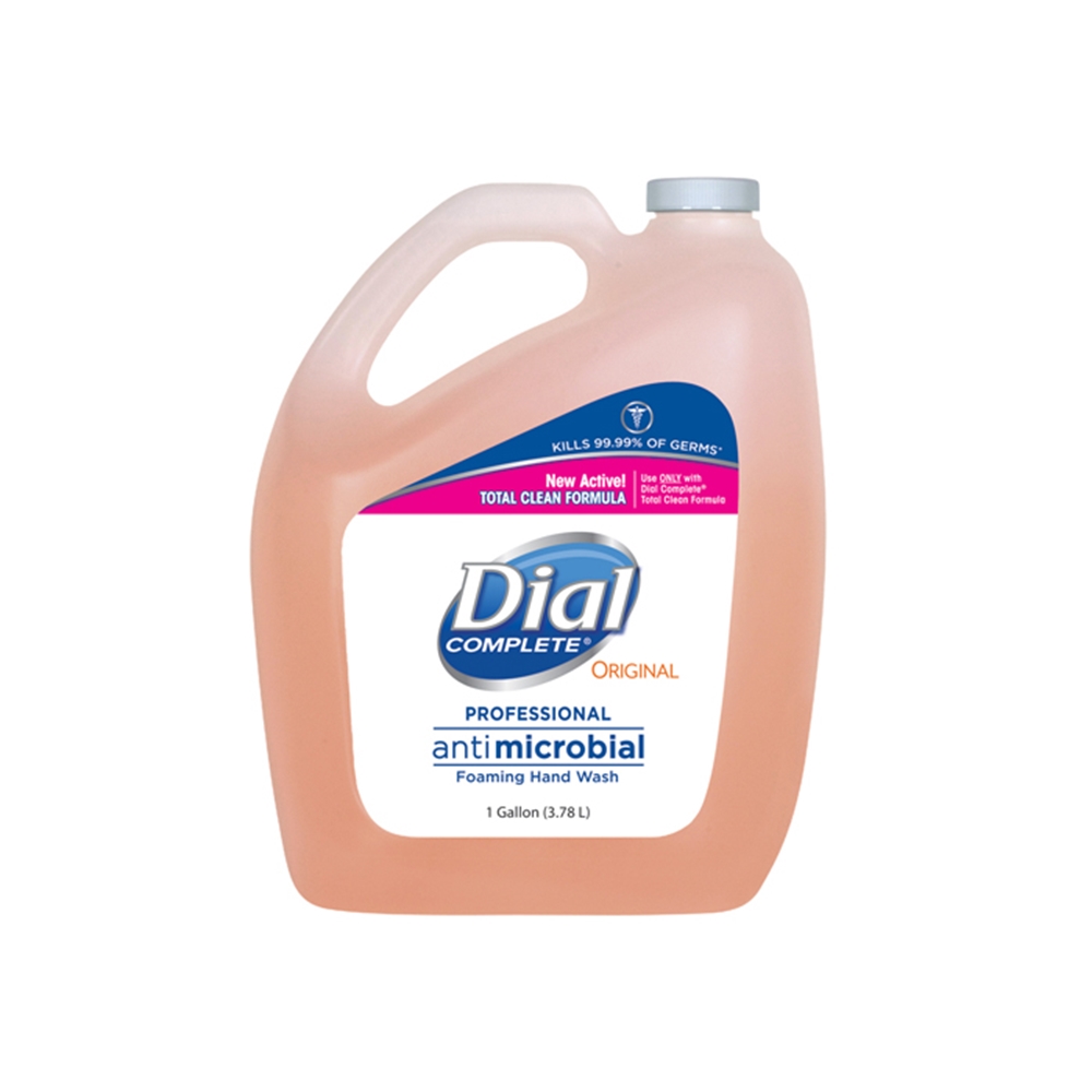 DIAL® Complete DIA-99795CT Antimicrobial Foaming Hand Soap - Case 4