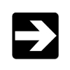 Arrow Sign EP5361 - White on Black