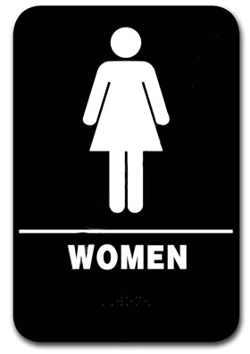 Women's Restroom Sign