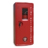 FSP CFE20lberRED 20 lb. Heavy Duty Plastic Fire Extinguisher Cabinet with Lock