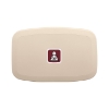GAMCO BCS-3 Surface Mounted ADA Compliant Baby Changing Station Cream