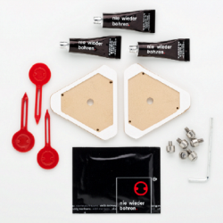 Patented no drilling required Mounting Hardware