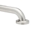 No Drilling Required Brushed Stainless Steel Grab Bar 1½”