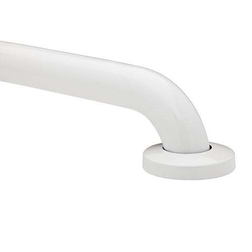 No Drilling Required White Grab Bar