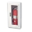 JL Ambassador 1012F10-FX2™ Fire Rated Semi-Recessed 10 lbs. Fire Extinguisher Cabinet - JLI-1012F10-FX2A