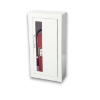 JL Ambassador 8113W10 Surface Mounted 5 lbs. Fire Extinguisher Cabinet w/ Safety Lock
