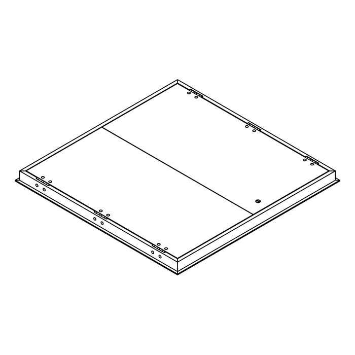 JL FLDD Drainable Floor Door #JLI-FLDD