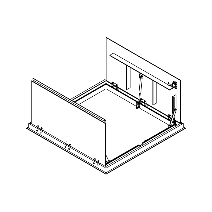JL FLDD Drainable Floor Door #JLI-FLDD