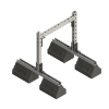 JL KeyCurb™ RKCMA2 Multipurpose Dual Bridge Base Series 