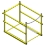JL Roof Hatch Safety Railing for Stair Access