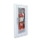 Clear VU Steel Cabinet with Lock