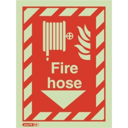 Fire Hose Safety Sign
