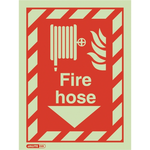 Fire Hose Safety Sign