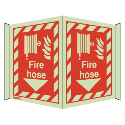 Fire Hose Safety Sign