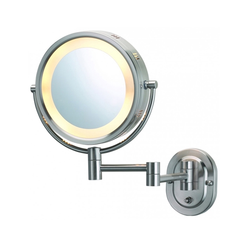 Halo Lighted Magnifying Wall Mirror