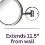 Jerdon JD13C Mirror