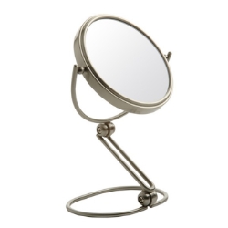 Jerdon 10X Folding Travel Mirror MC449N