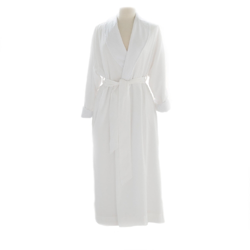 White Twill Robe