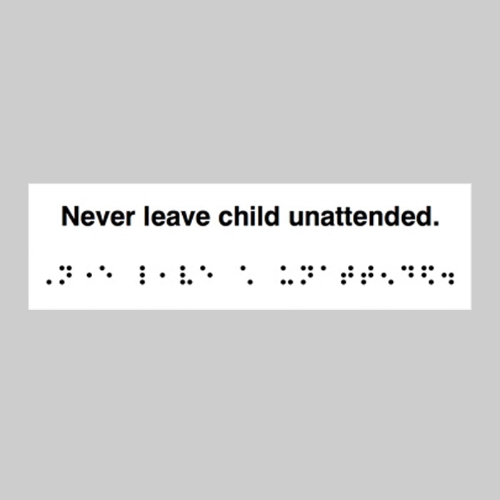 Braille Label