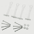 Koala Baby Changing Station Mounting Hardware Model KB785 ****   Discontinued   ****  Replacement mounting hardware for baby changing stations.