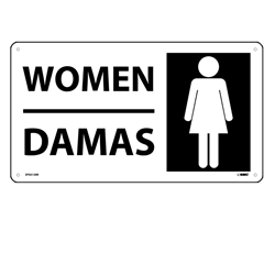 Womens English/Spanish Sign