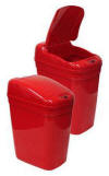 Automatic-lid Medical Trashcan-7 Gal.- Plastic - DZT-27-MED  touchless trash can , medical waste basket, bio-hazard receptacle