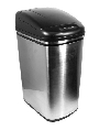 Automatic Infrared Trash Can - 11 Gal. - Stainless Steel  Model DZT-42-1 automatic trash can, automatic trash receptacle, trash can , waste basket , trash receptacle, automatic waste basket