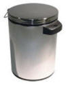 Automatic Trash Can - 1.3 Gal. - Stainless Steel Model DZT-5-1 automatic trash can, automatic trash receptacle, trash can , waste basket , trash receptacle, automatic waste basket
