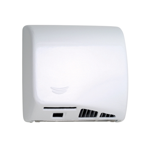 SpeedFlow® M06AF Automatic Hand Dryer - Cast Iron - White Porcelain Enamel