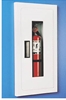 Semi- Recessed Fire Rated Fire Extinguisher Cabinet - Model S-116