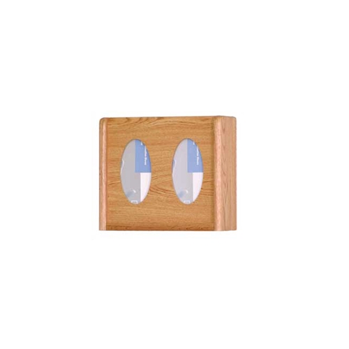 Wooden Mallet 2 Glove Box Wall Rack GBW11-2
