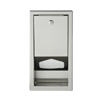 Brocar by Foundations 200-SSLD Stainless Steel Recess Mounted Liner Dispenser