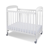 Serenity Compact Clearview Crib - 1732120 White