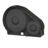Palmer Fixture RD0024-02F 9" Jumbo Roll Toilet Tissue Dispenser with Stub Roll - Black Translucent