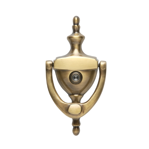 Traditional Door Knocker w/eyeviewer