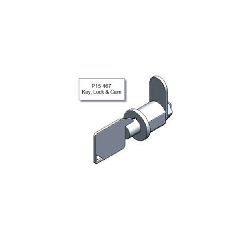 P15-467 Key, Lock and Cam