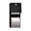 American Specialties 0030-41 Matte Black Twin Toilet Tissue Dispenser