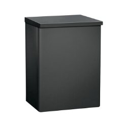ASI&reg; 0852-41 Matte Black Sanitary Napkin Disposal