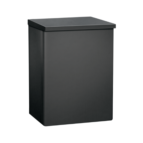 ASI&reg; 0852-41 Matte Black Sanitary Napkin Disposal