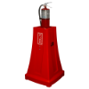 JL Industries FES5 Fire Extinguisher Stand